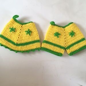 🐠 Matching shorts and skirt pot holder